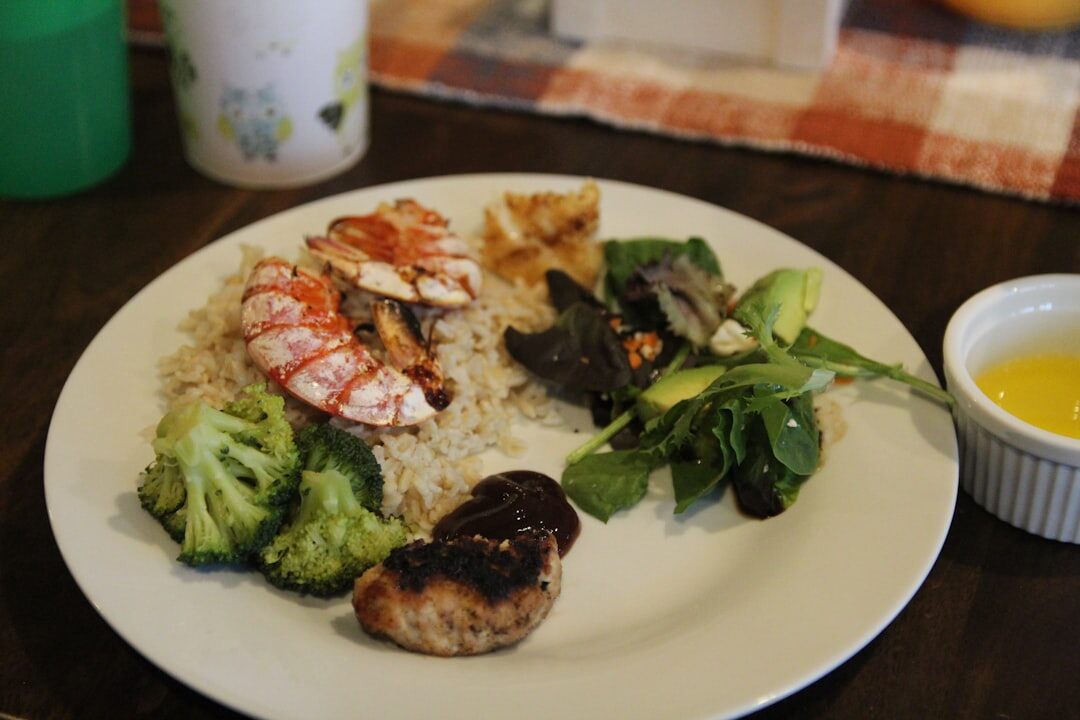 healthy senior meal plate